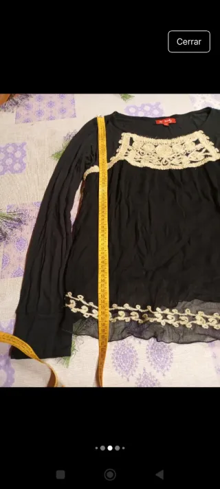 Jersey negro talla L