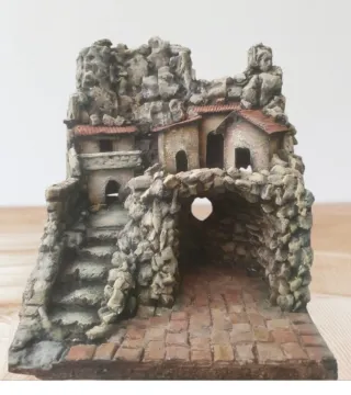 Presepe in polistirolo piccole 25x25 h28dimensioni