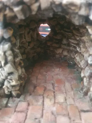 Presepe in polistirolo piccole 25x25 h28dimensioni