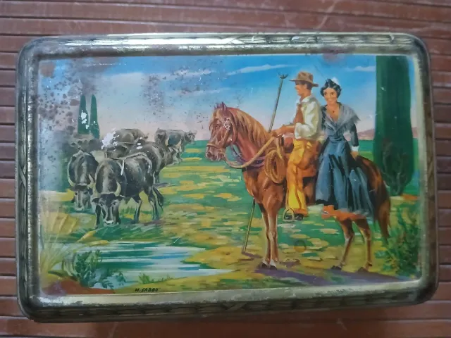 Lata vintage M. Sabbo