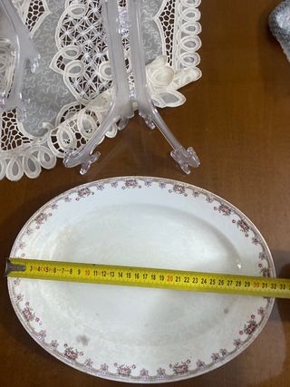 Antiguo plato Cartuja Pikman porcelana