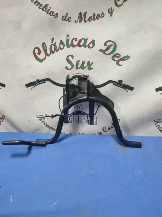 Caballete Central Moto Scooter Negro