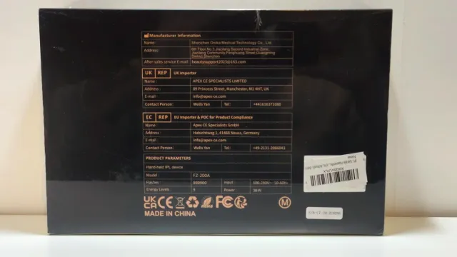 Depilatore Laser IPL FZ200A 36W