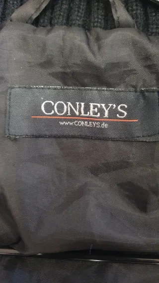 Abrigo acolchado Conley's negro