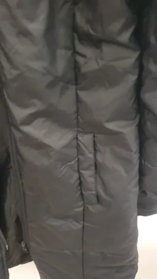 Abrigo acolchado Conley's negro