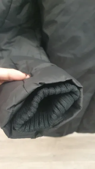 Abrigo acolchado Conley's negro