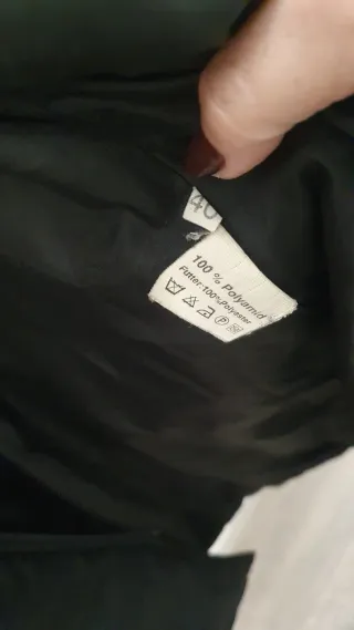 Abrigo acolchado Conley's negro