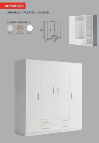Armarios 2,3,4 puertas