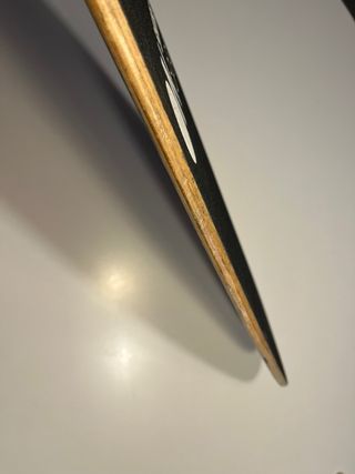 Tabla surfskate on shore skeleton bay