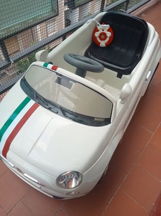 Coche electrónico Fiat 500