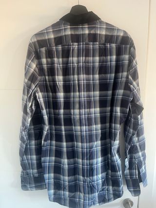 Camisa Dolce & Gabbana XL Tartán Azul