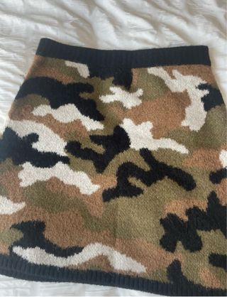 Falda Zara Camuflaje