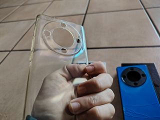 Cover trasparente per smartphone