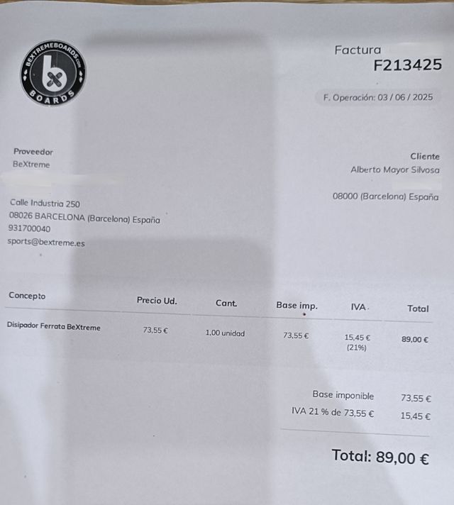 NUEVO Disipador Via Ferrata BeXtreme