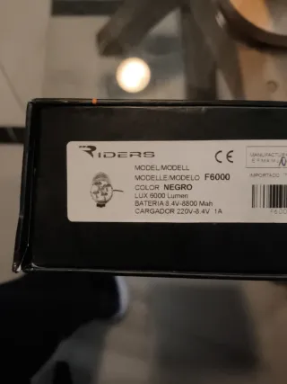 Luz Bicicleta Riders Alta Potencia