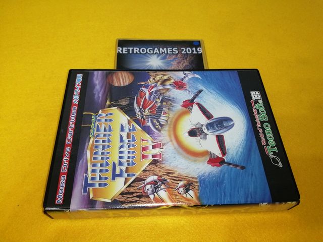 THUNDER FORCE IV SEGA Mega Drive / GENESIS REG CAR