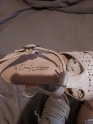 Lote 2 Sandalias Tacón Talla 38