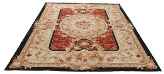 Eccezionale Arazzo Aubusson Annodato 255x151 cm