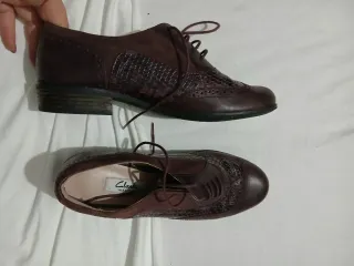 Scarpe Clarks donna marrone