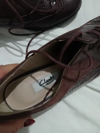 Scarpe Clarks donna marrone