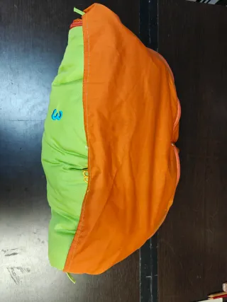 Saco Carrito Bebé Naranja y Verde Odenwalder