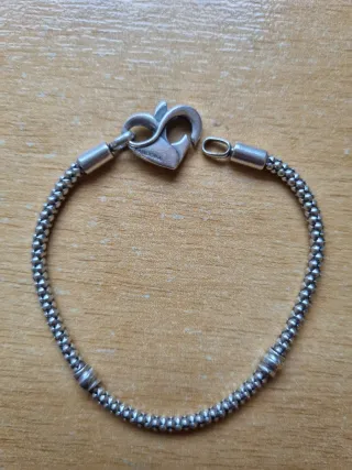 Pulsera Pandora Corazón Plata