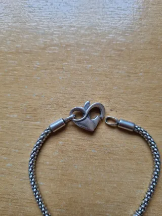 Pulsera Pandora Corazón Plata
