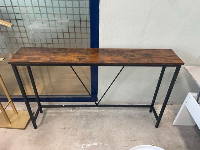 Mesa alta estilo industrial