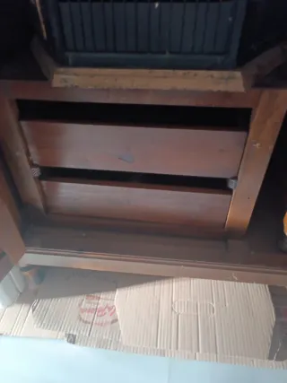 Mueble Castellano Madera con cajonera tb en madera