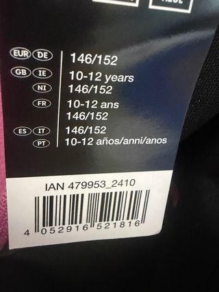 Chaqueta tipo neopreno negra y rosa