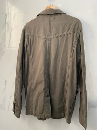 Chaqueta Zara Hombre Talla M Verde Oliva