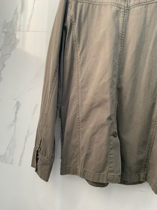 Chaqueta Zara Hombre Talla M Verde Oliva