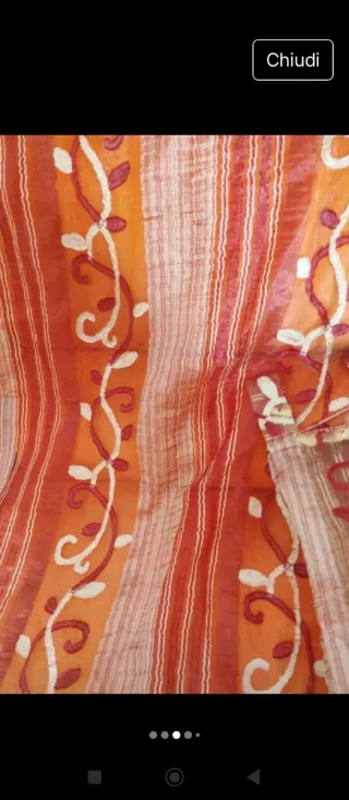 Set 2 tendoni velati decoro in omaggio calamite