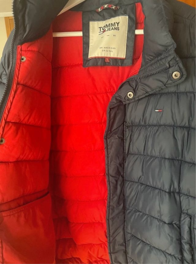 Abrigo Tommy Hilfiger Azul Talla L