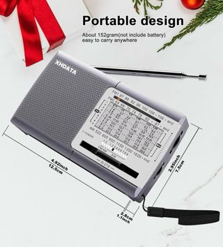 Radio Portátil XHDATA D219 FM AM SW 11 bandas
