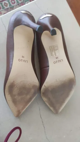 Scarpe Liu Jo marroni tacco alto