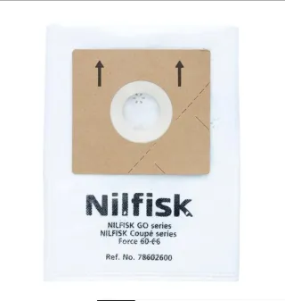 5 Sacos Nilfisk One + Prefiltro