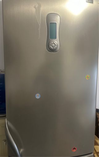 Nevera LG Inox 1.90m Congelador Abajo