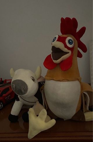 Peluche Vaca Lola y Bartolito