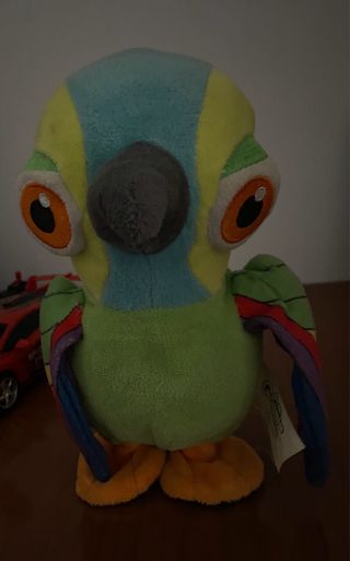 Peluche Lorito Pepe Interactivo