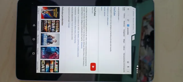 Tablet ASUS Nexus 7 Negra/Plateada