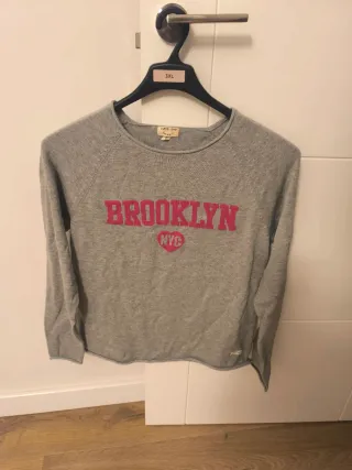 Jersey Brooklyn NYC Gris Talla S