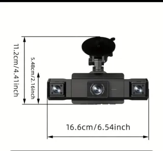 Dash Cam 4 Canali 1080P VAVUPO