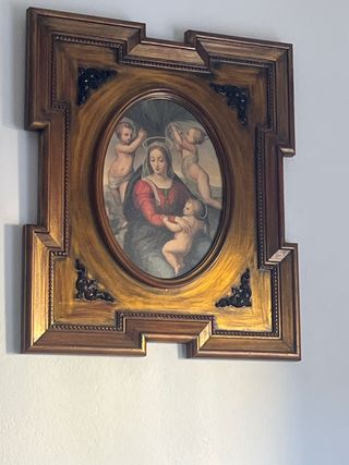 Cuadro Inmaculada con ángeles