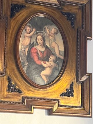 Cuadro Inmaculada con ángeles