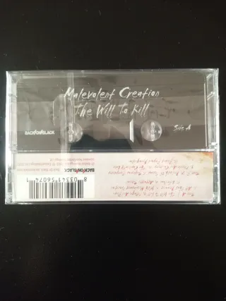 Malevolent Creation - The Will to Kill Cassetta