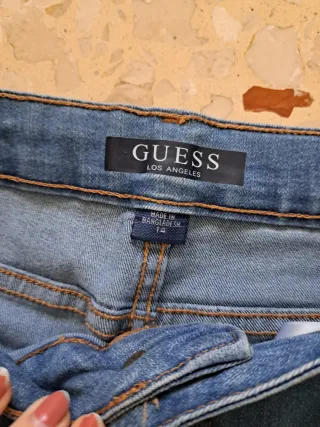 Jeans bermuda Guess ragazzo taglia 14 anni