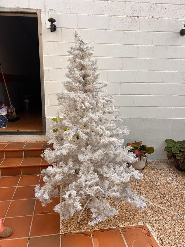 Albero di Natale Bianco 2.10m