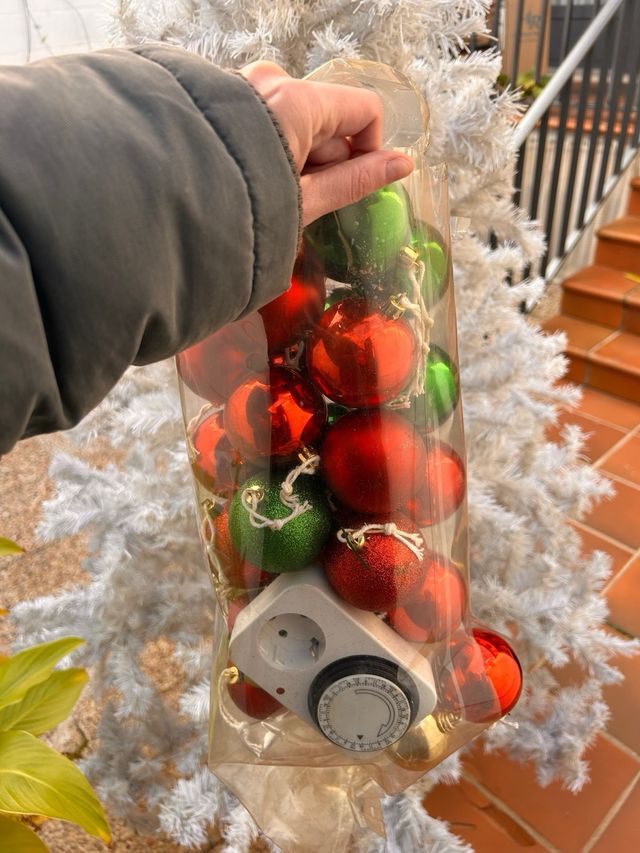 Albero di Natale Bianco 2.10m