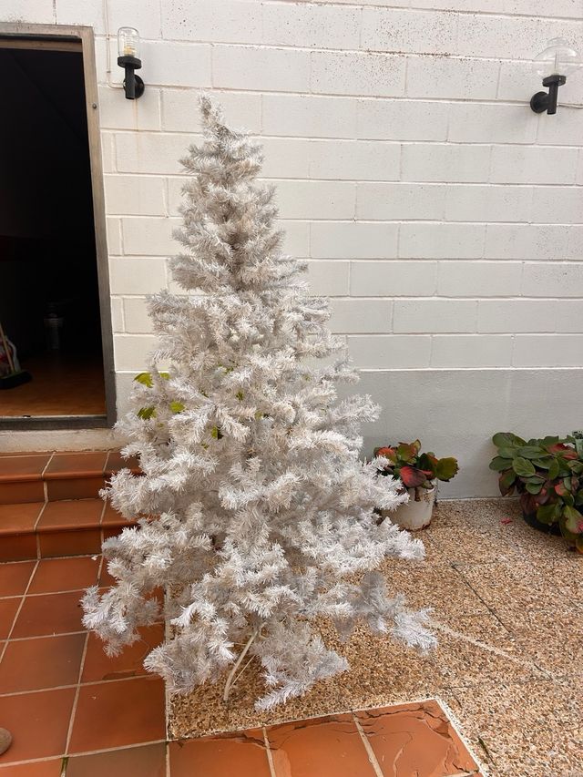Albero di Natale Bianco 2.10m